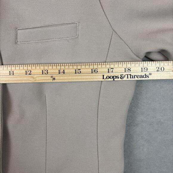 Banana Republic Beige Stand-Collar Blazer - Picture 6 of 8